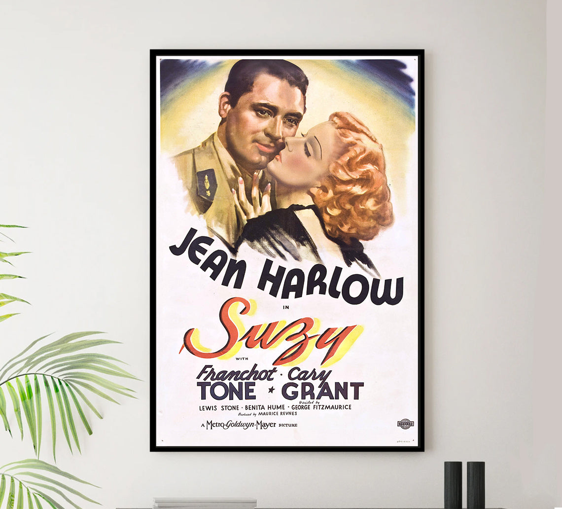 Suzy 1936 - Cary Grant -US - Classic Movie Poster