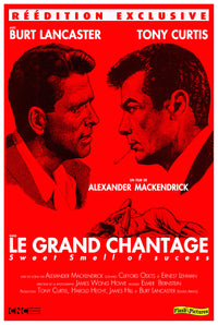 Sweet Smell of Success 1957 - Burt Lancaster - France - Classic Movie Poster