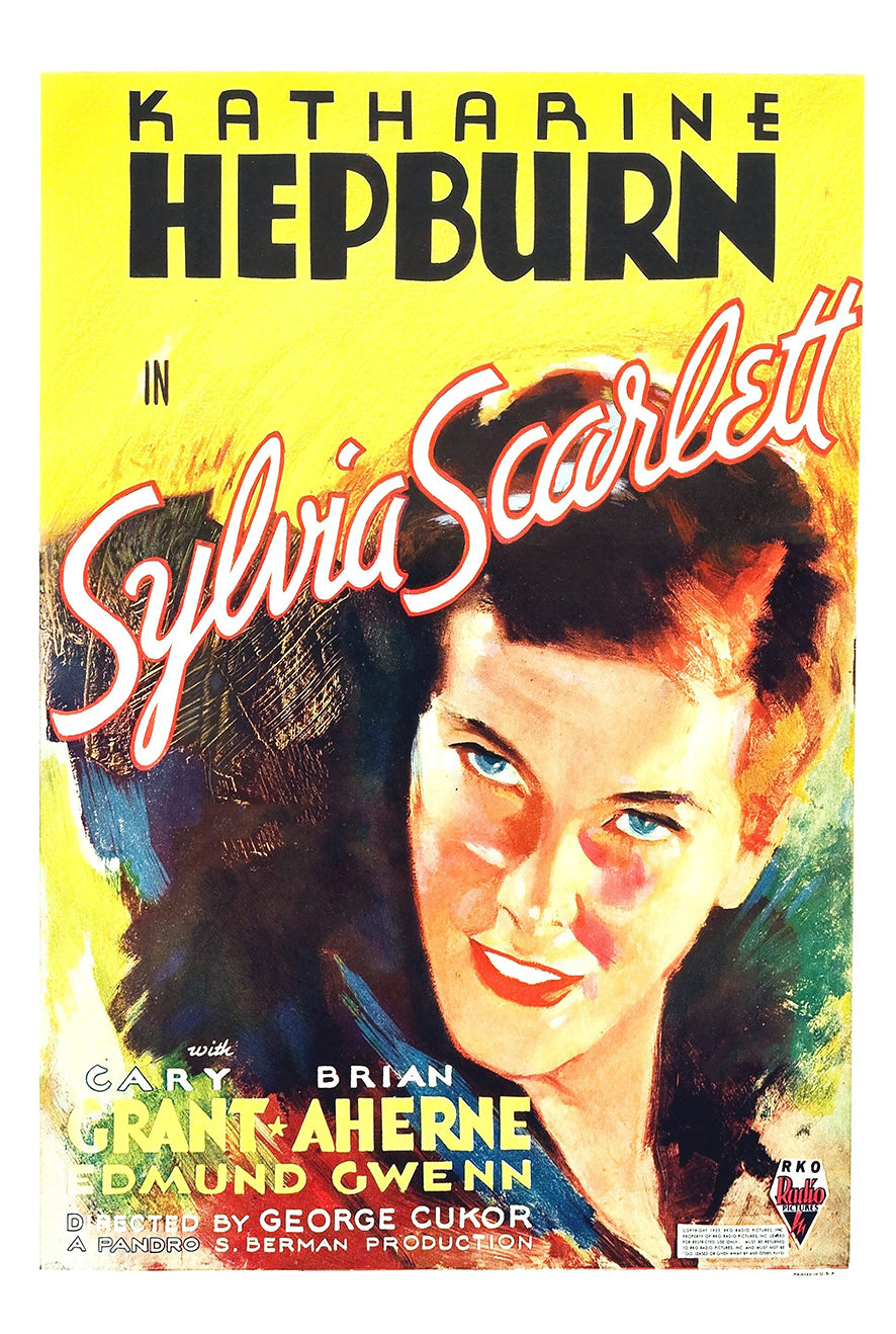 Sylvia Scarlett 1935 - Cary Grant - US - Classic Movie Poster