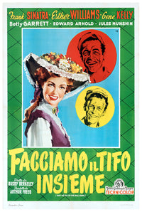 Take Me Out to the Ball Game 1949 - Esther Williams - Italy - Classic Movie Poster