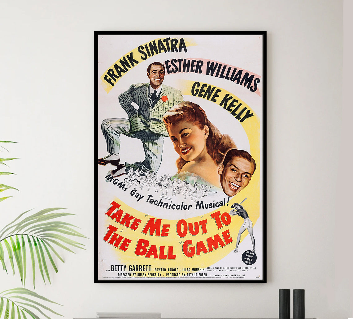 Take Me Out to the Ball Game 1949 - Esther Williams - US - Classic Movie Poster
