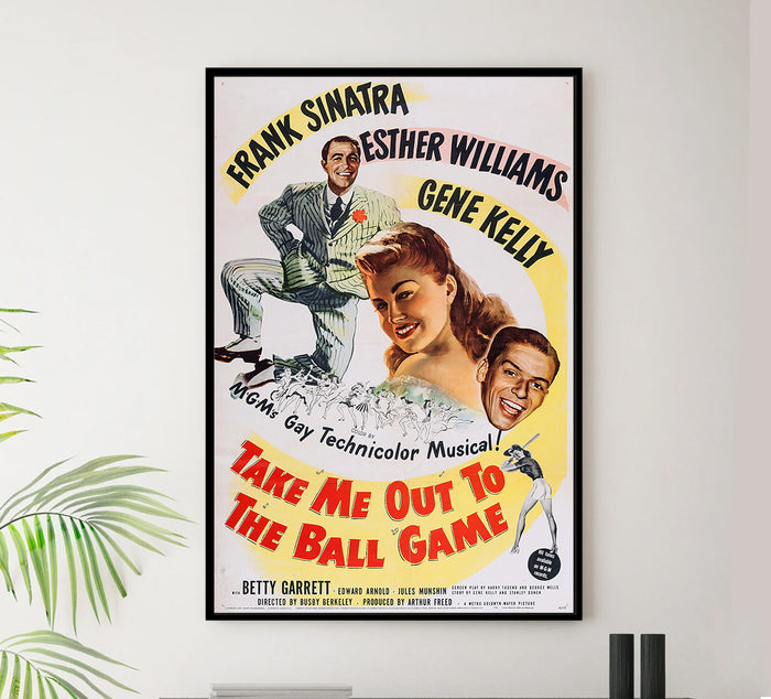 Take Me Out to the Ball Game 1949 - Esther Williams - US - Classic Movie Poster
