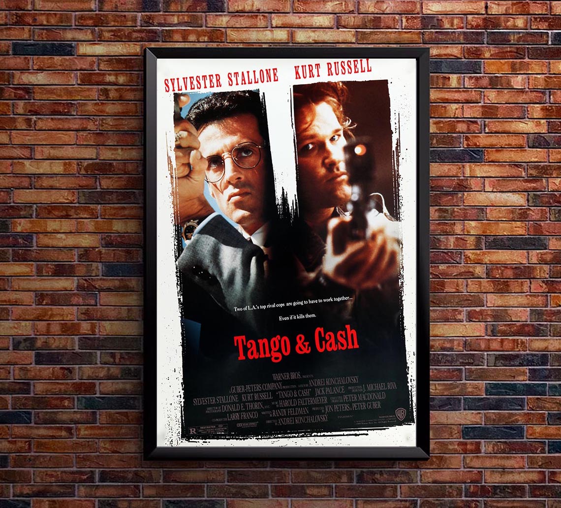 Tango And Cash 1989 - Classic Movie Poster