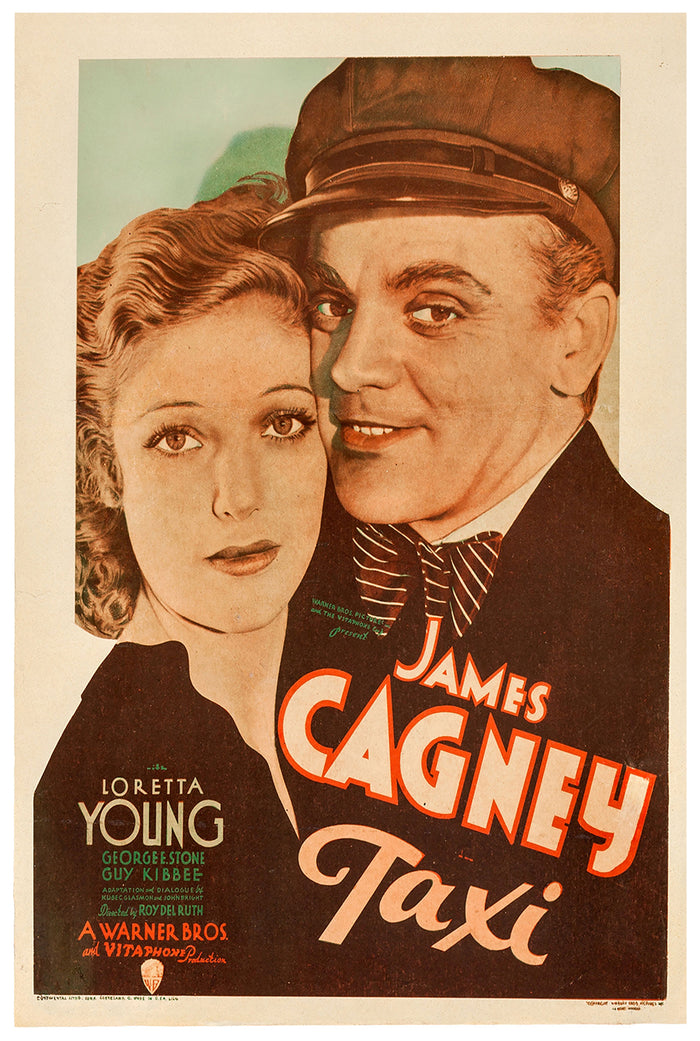 Taxi! 1931 - James Cagney - US - Classic Movie Poster