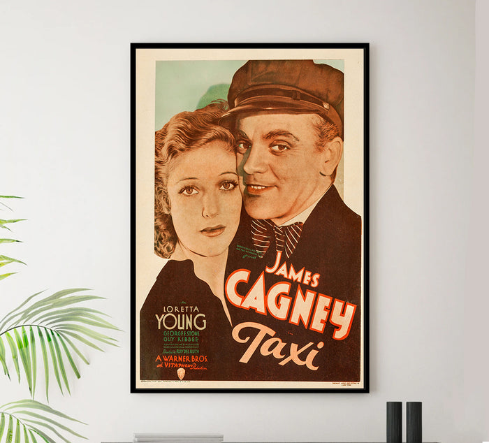 Taxi! 1931 - James Cagney - US - Classic Movie Poster