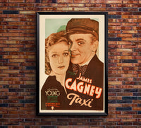 Taxi! 1931 - James Cagney - US - Classic Movie Poster
