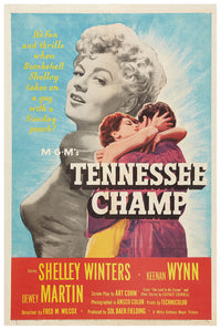 Tennessee Champ 1954 - Charles Bronson - US - Classic Movie Poster