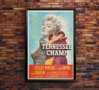 Tennessee Champ 1954 - Charles Bronson - US - Classic Movie Poster