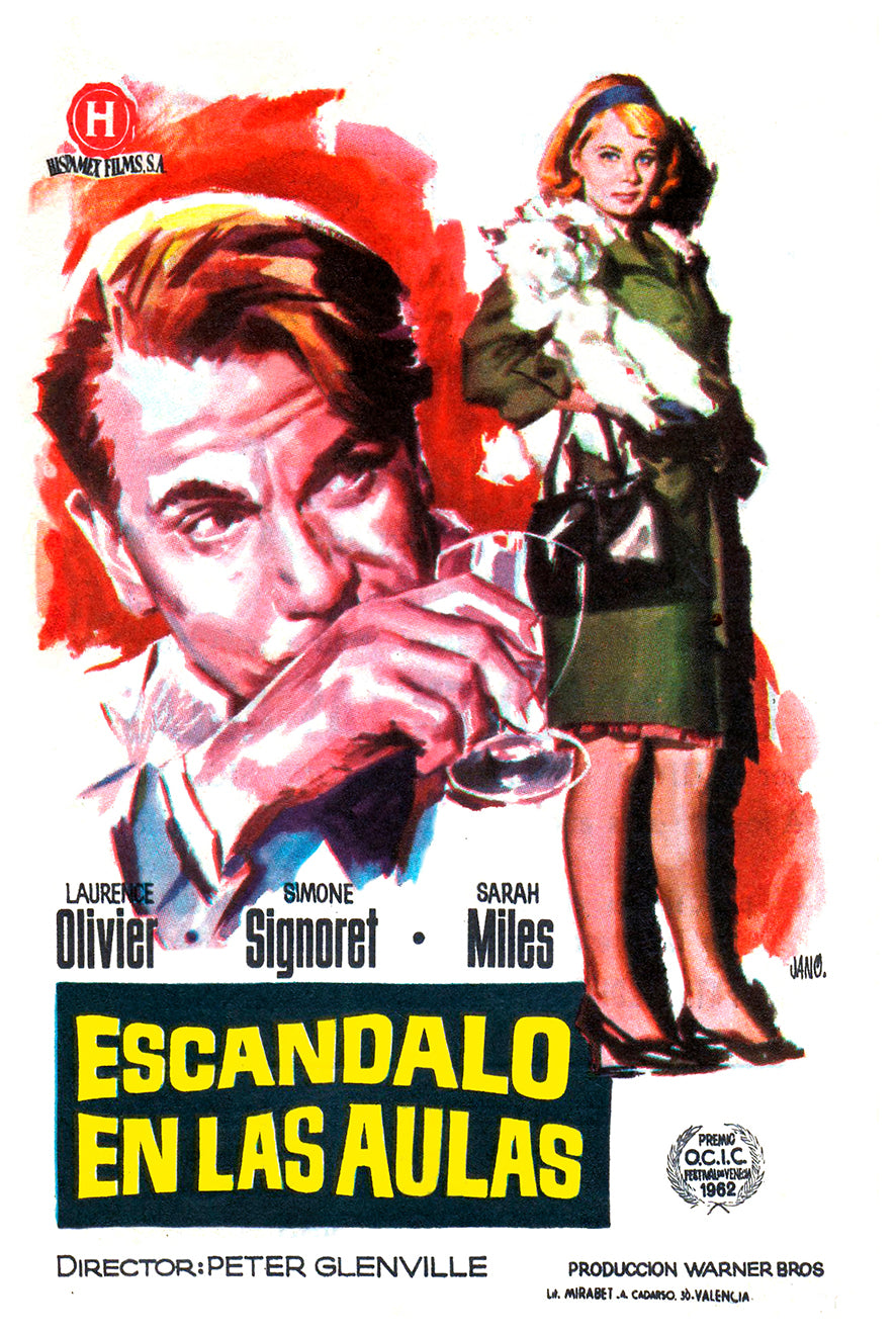 Term of Trial 1962 - James Cagney - Spain - Classic Movie Poster
