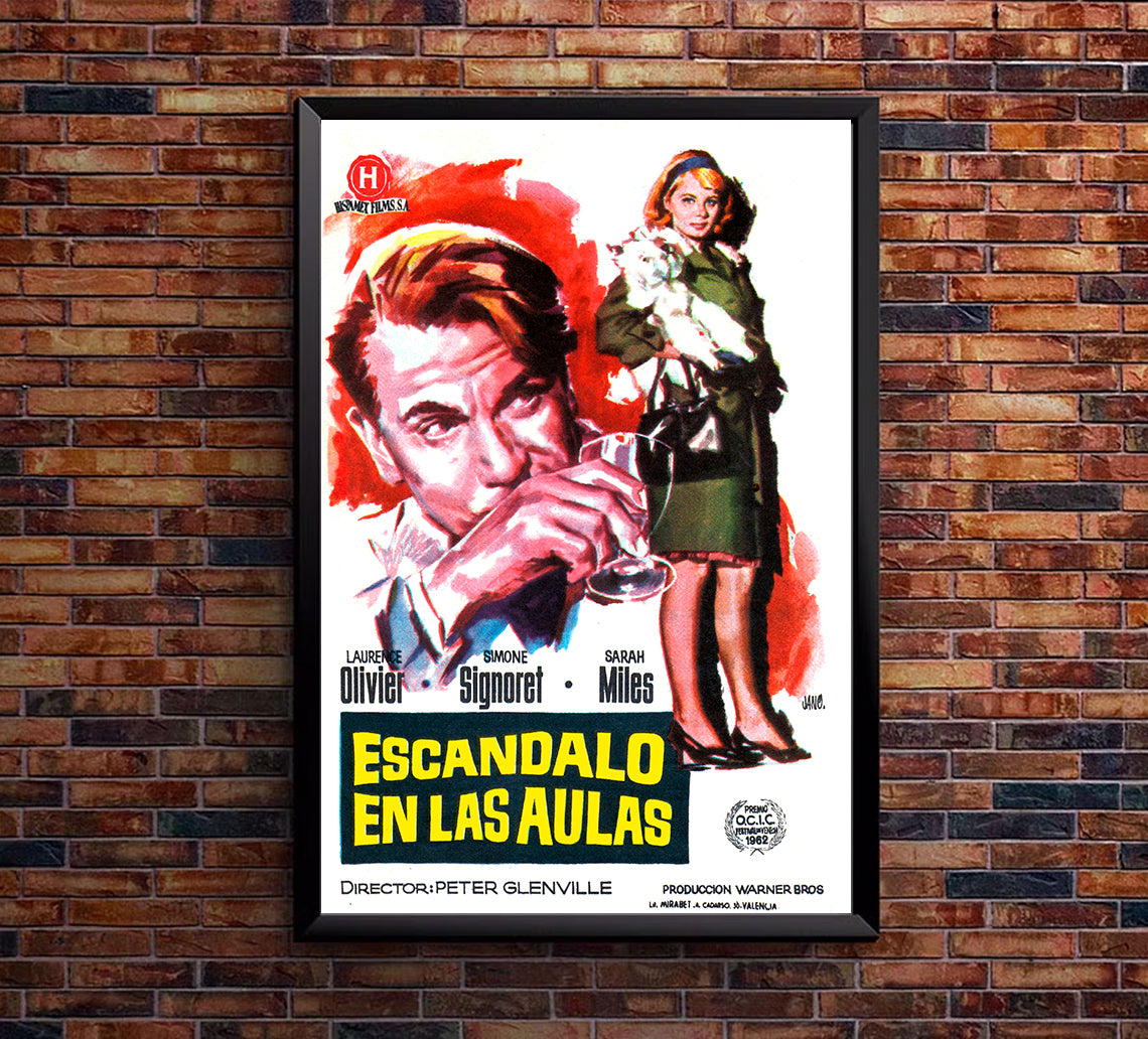 Term of Trial 1962 - James Cagney - Spain - Classic Movie Poster