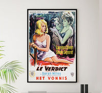 Term of Trial 1962 - James Cagney - Belgium - Classic Movie Poster