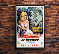 Term of Trial 1962 - James Cagney - Belgium - Classic Movie Poster