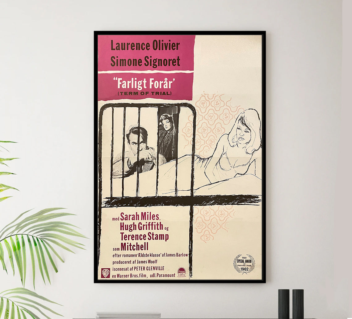 Term of Trial 1962 - James Cagney - Italy - Classic Movie Poster