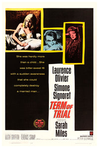 Term of Trial 1962 - James Cagney - US - Classic Movie Poster