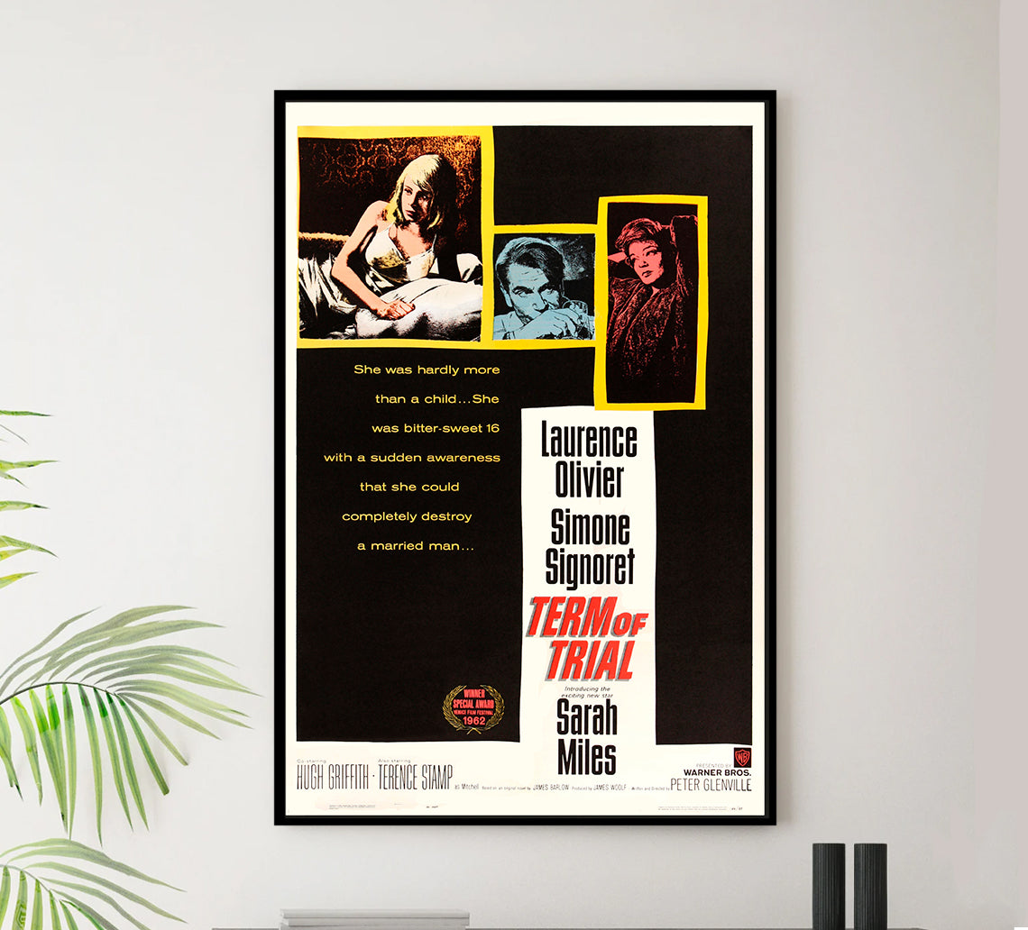 Term of Trial 1962 - James Cagney - US - Classic Movie Poster