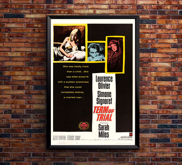 Term of Trial 1962 - James Cagney - US - Classic Movie Poster