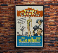 Texas Carnival 1951 - Esther Williams - US - Classic Movie Poster