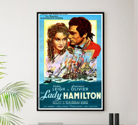 That Hamilton Woman 1941 - Laurence Olivier - France - Classic Movie Poster