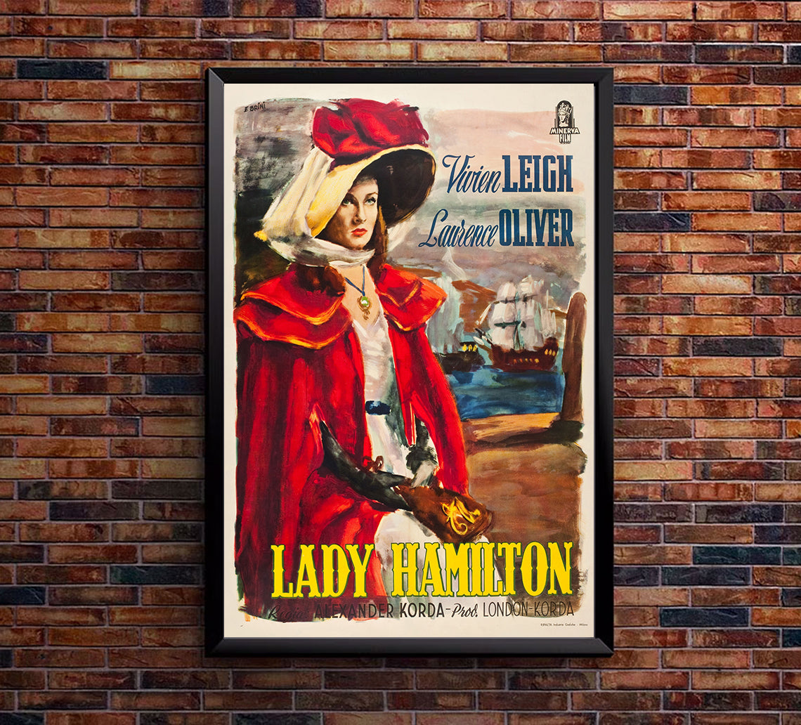 That Hamilton Woman 1941 - Laurence Olivier - Italy 2 - Classic Movie Poster