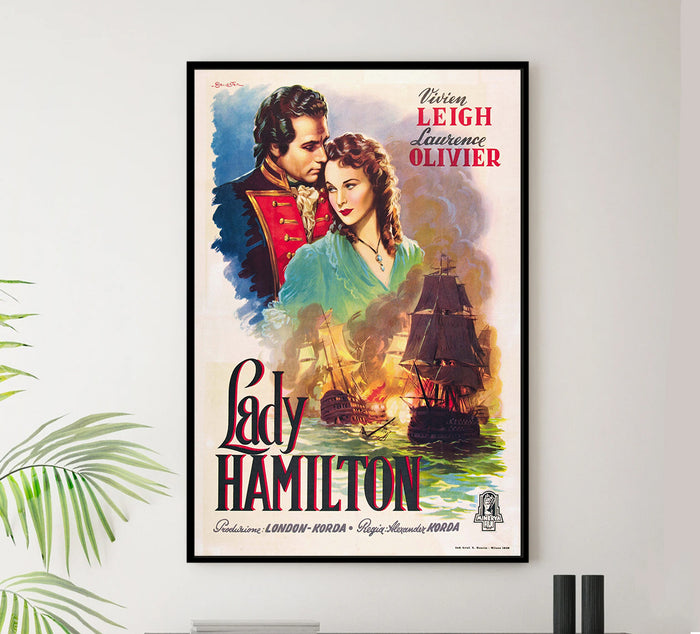 That Hamilton Woman 1941 - Laurence Olivier - Italy - Classic Movie Poster