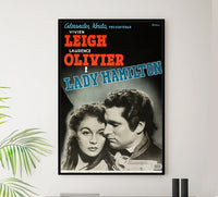 That Hamilton Woman 1941 - Laurence Olivier - Sweden - Classic Movie Poster
