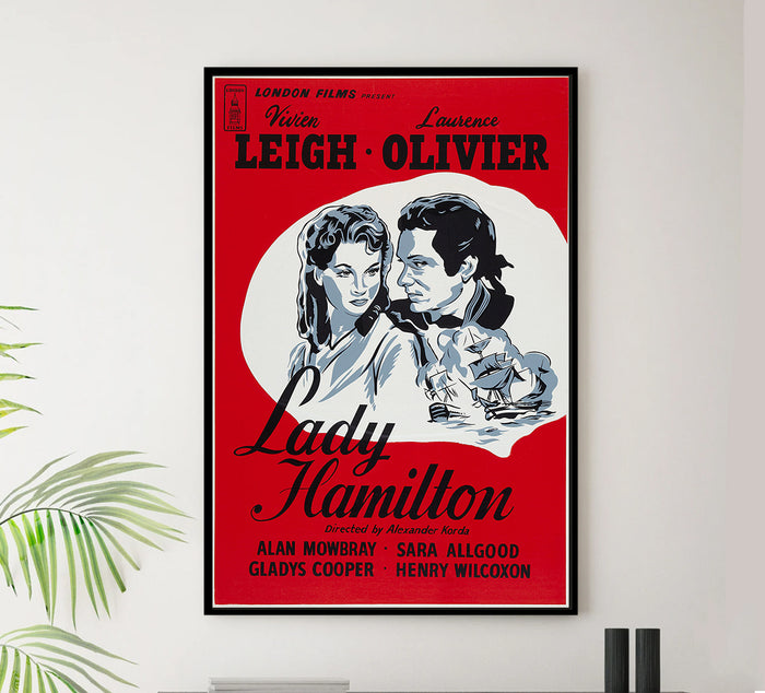 That Hamilton Woman 1941 - Laurence Olivier - UK - Classic Movie Poster