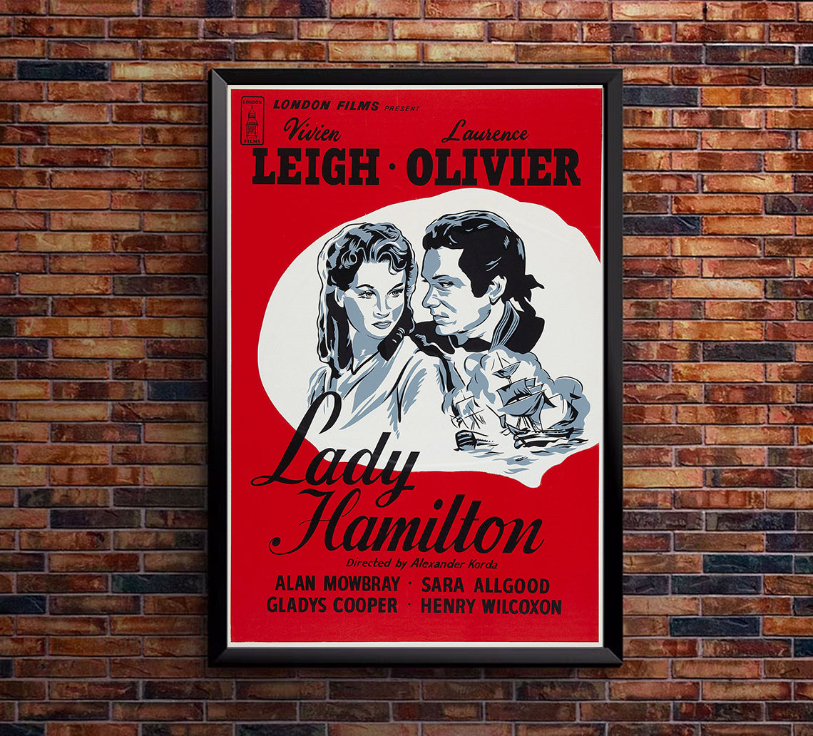 That Hamilton Woman 1941 - Laurence Olivier - UK - Classic Movie Poster