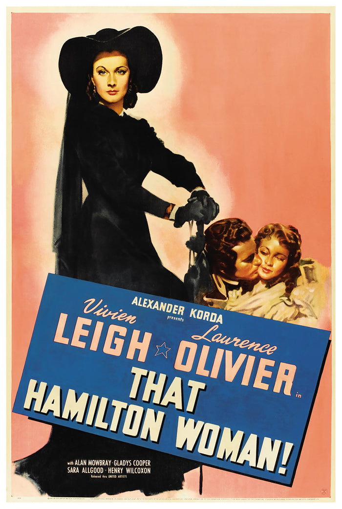 That Hamilton Woman 1941 - Laurence Olivier - US - Classic Movie Poster