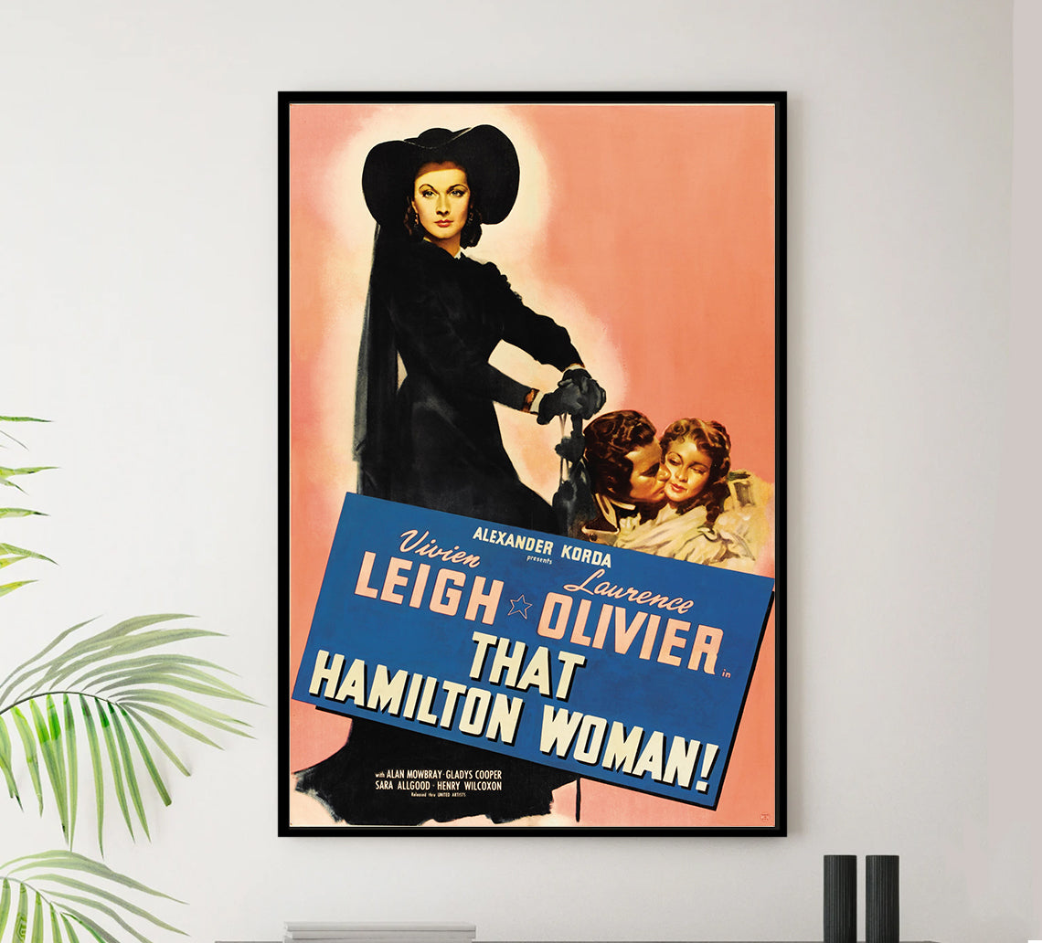 That Hamilton Woman 1941 - Laurence Olivier - US - Classic Movie Poster