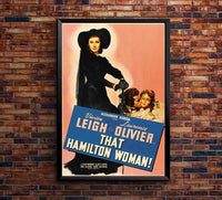 That Hamilton Woman 1941 - Laurence Olivier - US - Classic Movie Poster