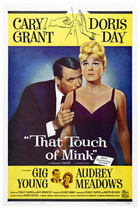 That Touch of Mink 1962 - Cary Grant - US - Classic Movie Poster
