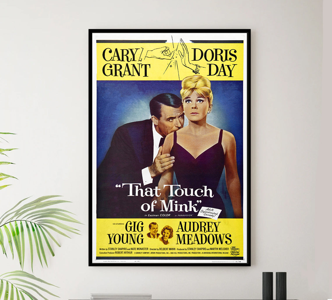That Touch of Mink 1962 - Cary Grant - US - Classic Movie Poster