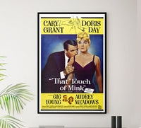 That Touch of Mink 1962 - Cary Grant - US - Classic Movie Poster