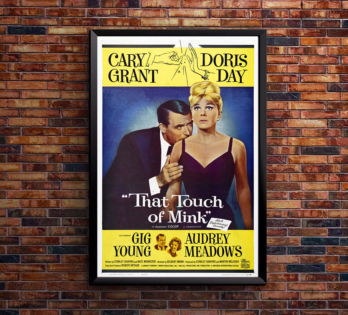 That Touch of Mink 1962 - Cary Grant - US - Classic Movie Poster