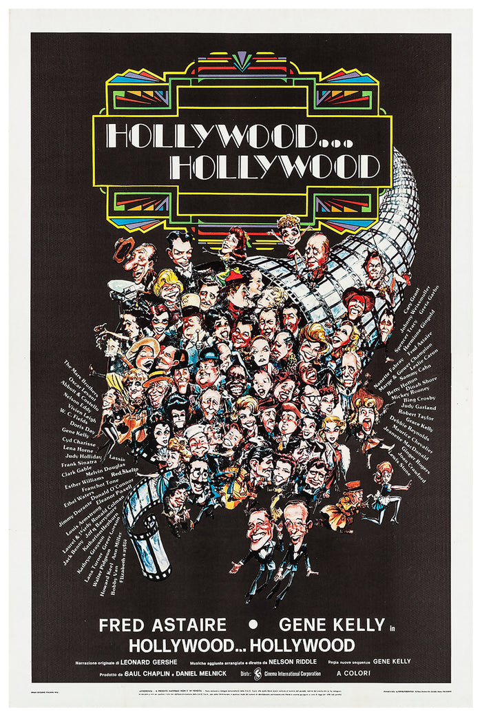 That's Entertainment! 1974 - Fred Astaire - Italy - Classic Movie Poster