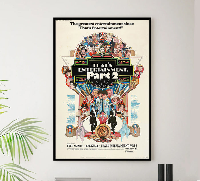 That's Entertainment, Part II 1976 - Fred Astaire - US (2) - Classic Movie Poster