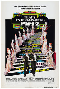 That's Entertainment, Part II 1976 - Fred Astaire - US - Classic Movie Poster