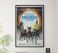 The Amazing Dobermans 1976 - Fred Astaire - Italy (2) - Classic Movie Poster