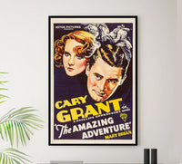 The Amazing Quest of Ernest Bliss 1936 - Cary Grant - US - Classic Movie Poster