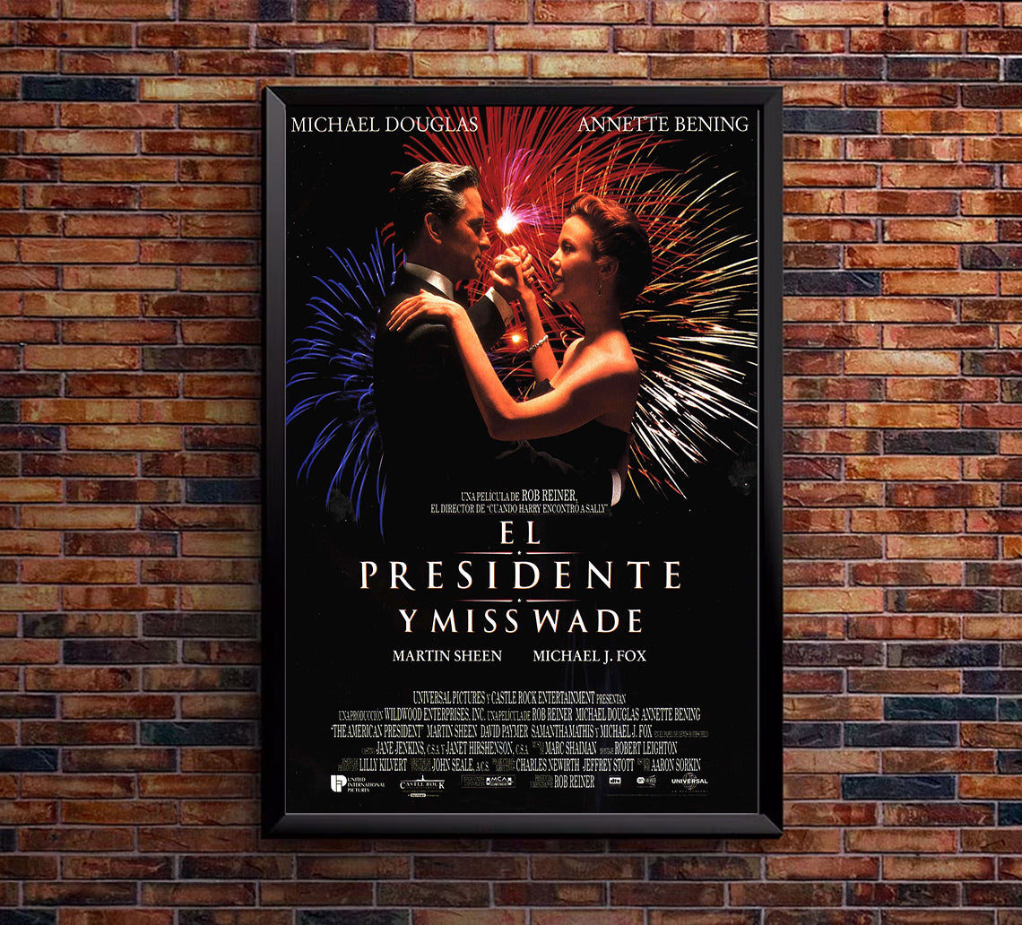 The American President 1995 - Michael Douglas - Spain - Classic Movie Poster