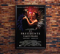 The American President 1995 - Michael Douglas - Spain - Classic Movie Poster