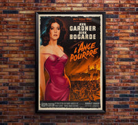 The Angel Wore Red 1960 - French – Vintage Classic Movie Poster