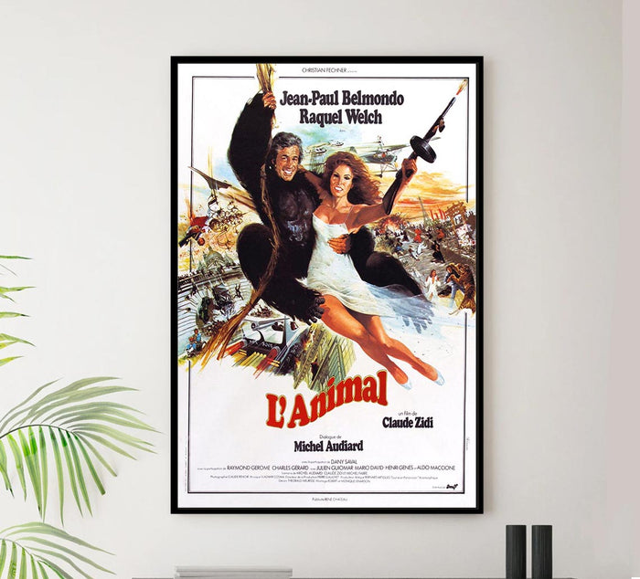 The Animal 1977 - French - Classic Movie Poster