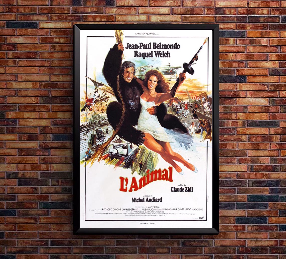 The Animal 1977 - French - Classic Movie Poster