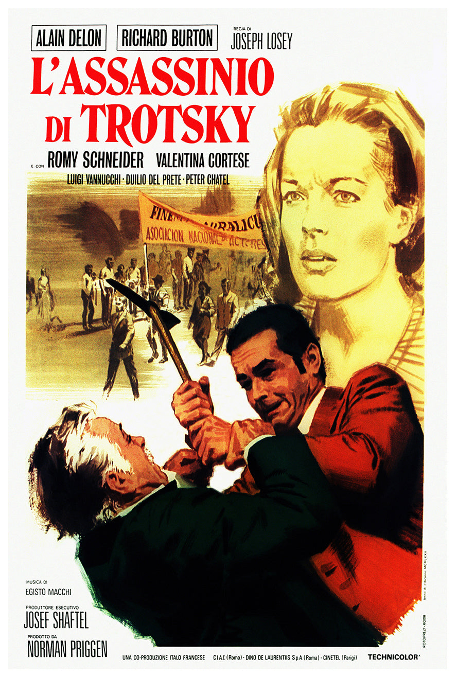 The Assassination of Trotsky 1972 - Richard Burton - Italy - Classic Movie Poster