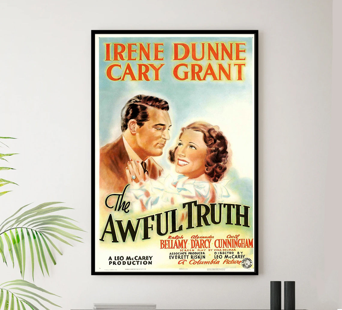 The Awful Truth 1937 - Cary Grant - US(3) - Classic Movie Poster