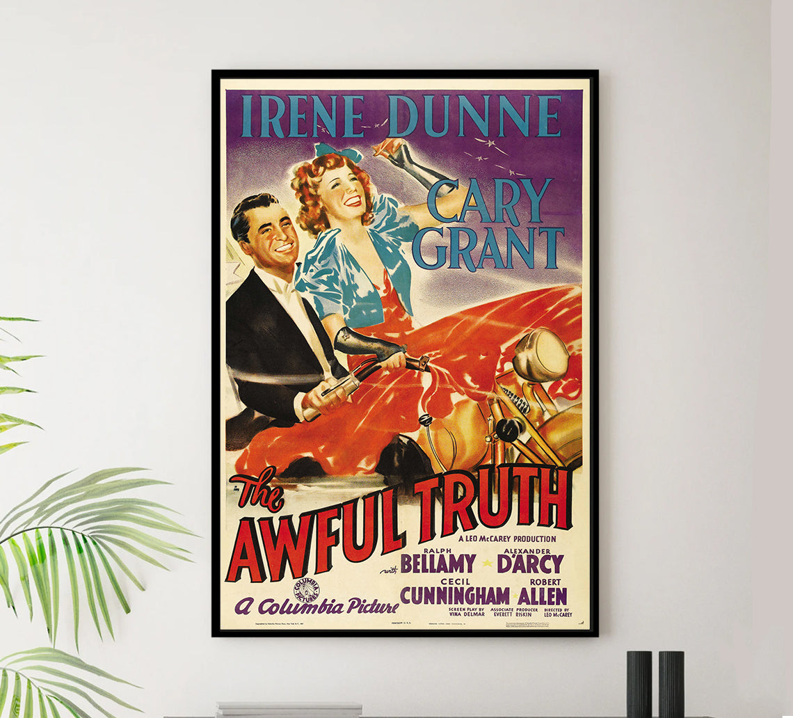The Awful Truth 1937 - Cary Grant - US - Classic Movie Poster