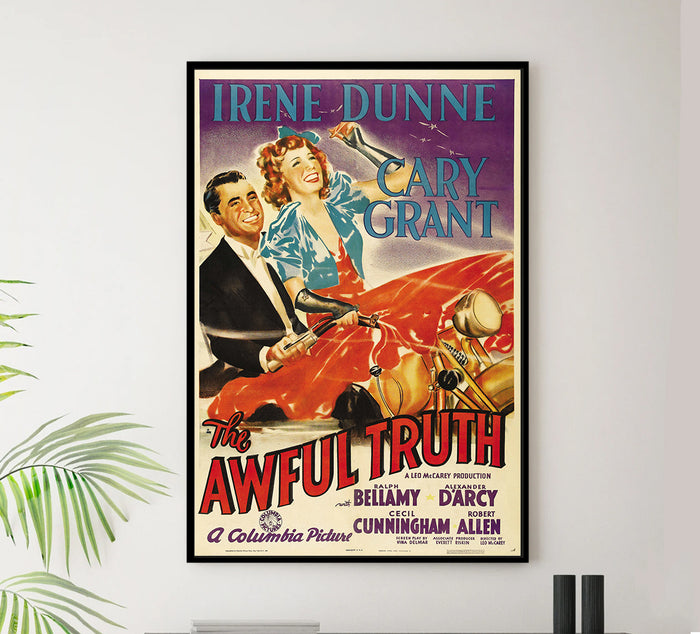 The Awful Truth 1937 - Cary Grant - US - Classic Movie Poster
