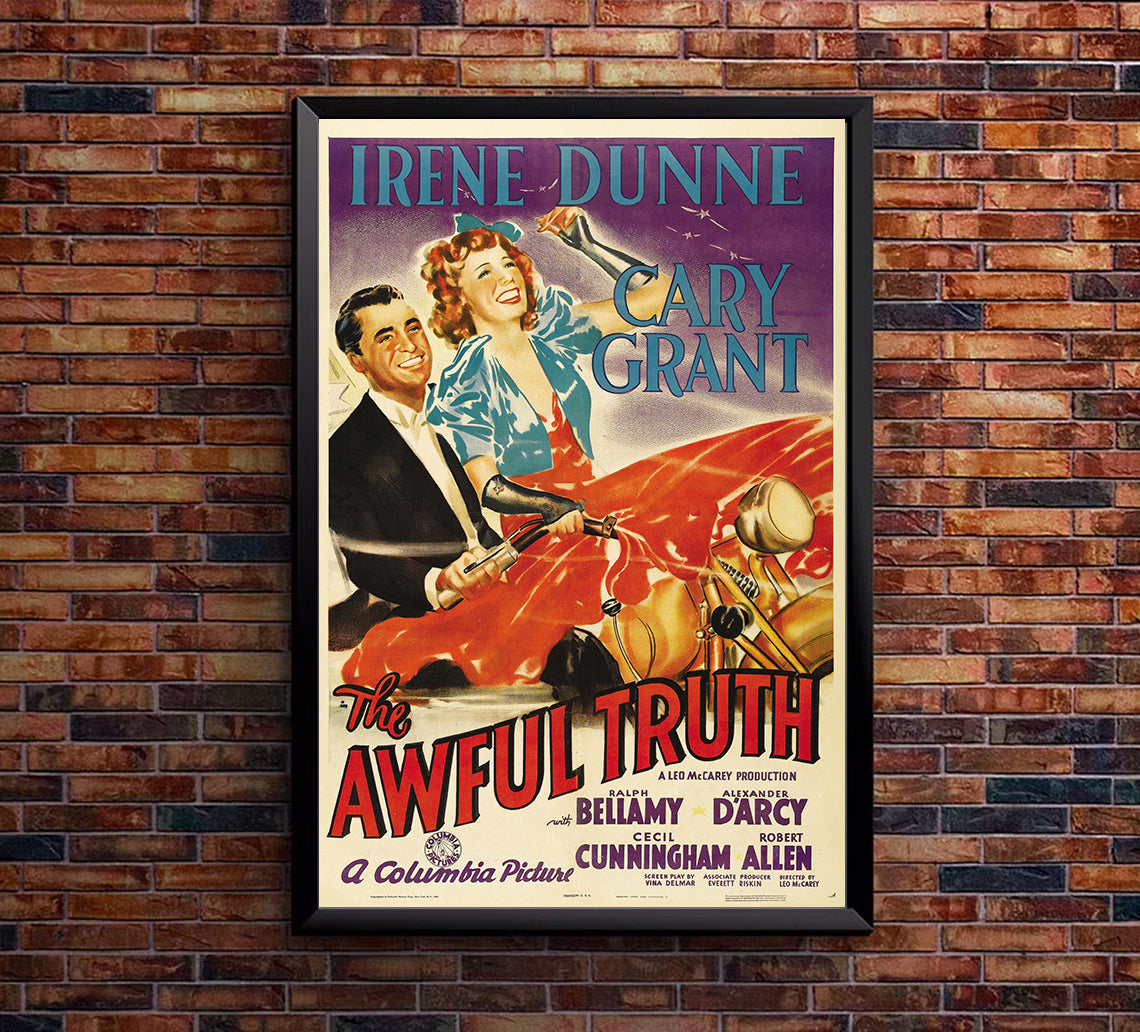 The Awful Truth 1937 - Cary Grant - US - Classic Movie Poster