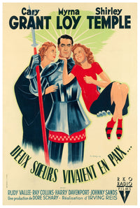 The Bachelor and the Bobby-Soxer 1947 - Cary Grant - France - Classic Movie Poster